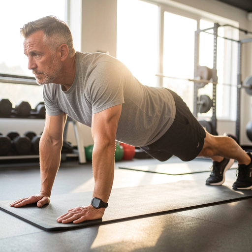 man jumping rope gym
